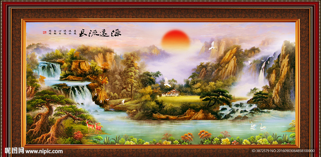 油画风景