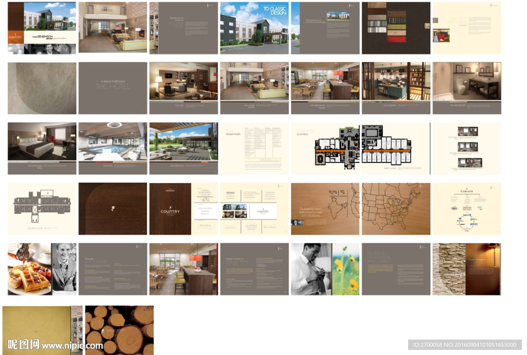 高档 豪华 酒店 别墅画册
