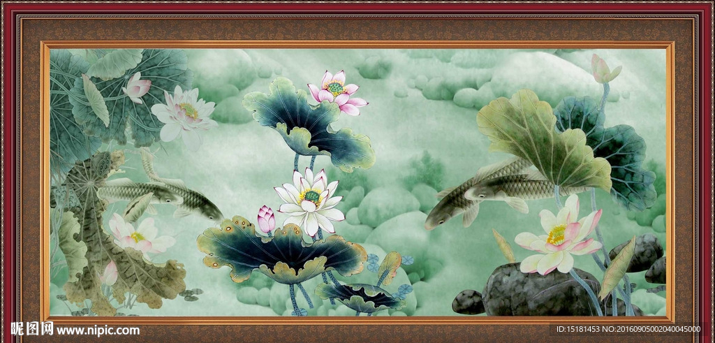 荷花图