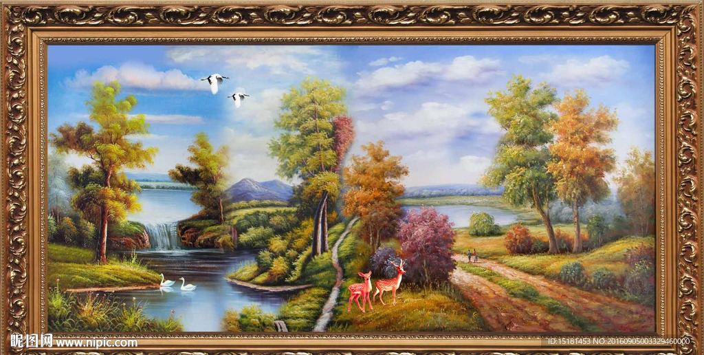 风景油画