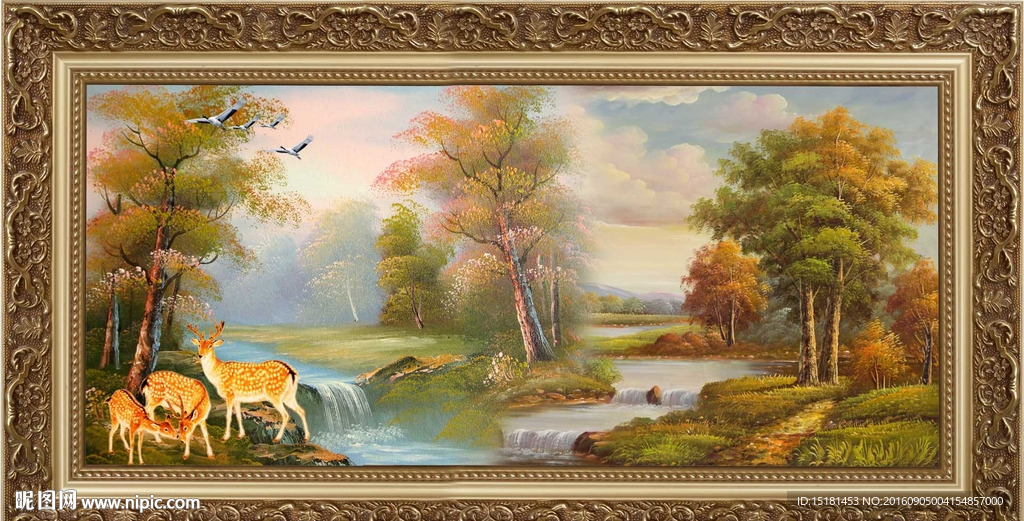 风景油画
