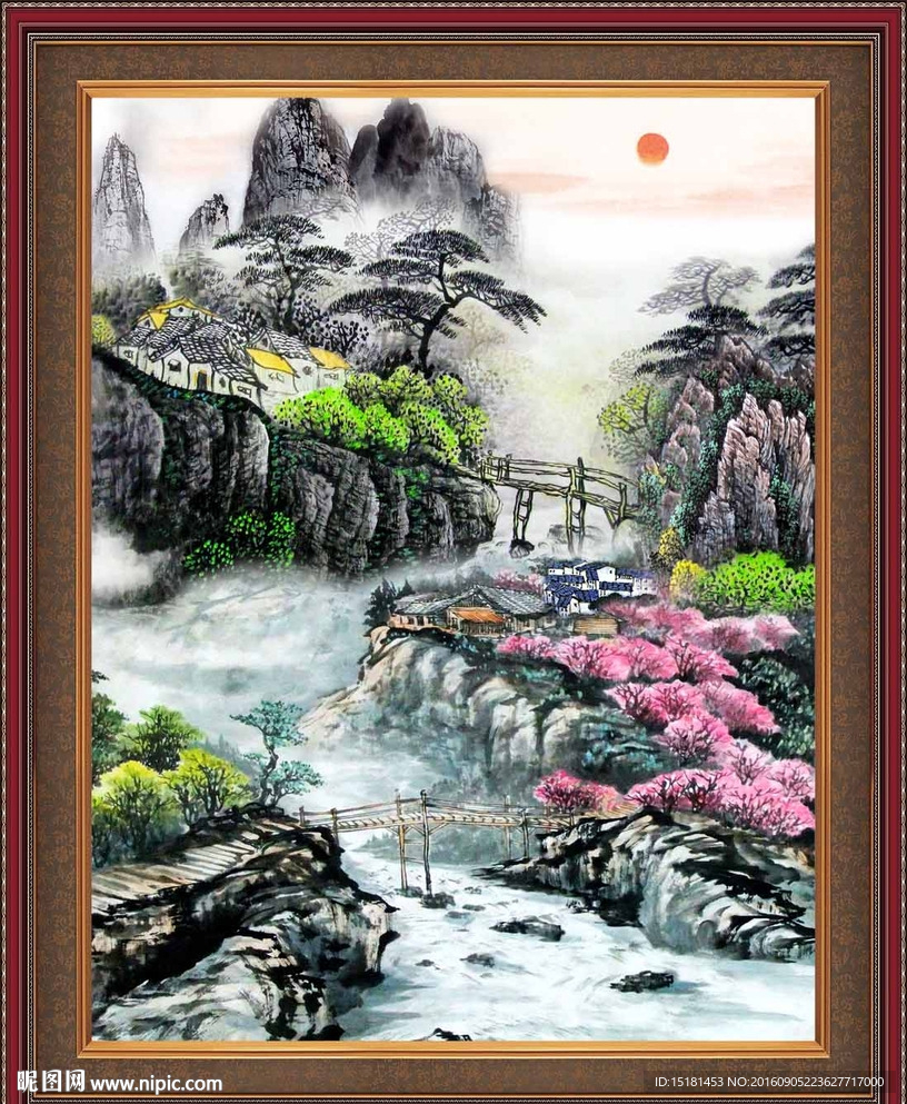 国画山水