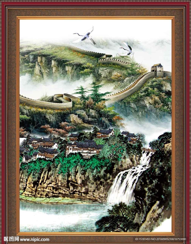 国画山水