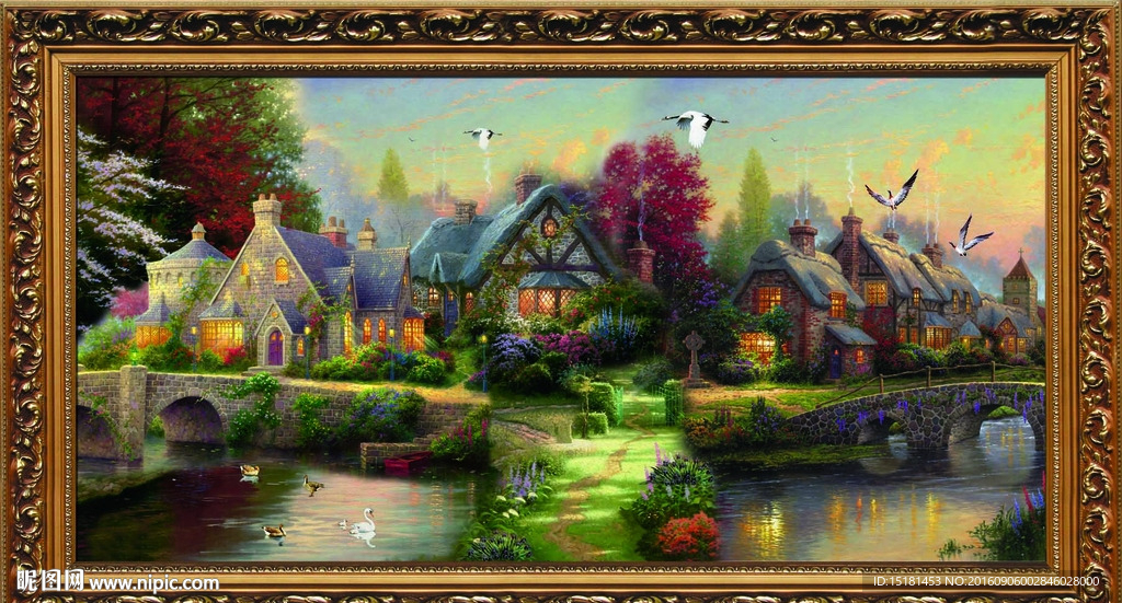 风景油画
