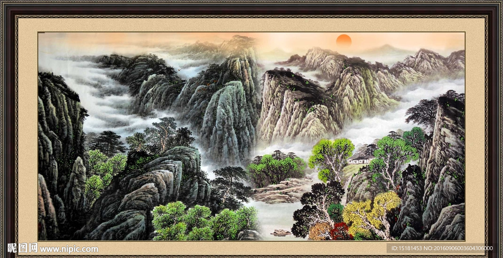 国画山水