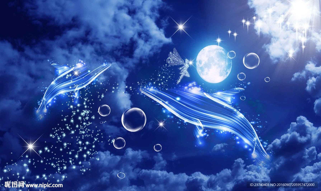 大型壁画 星辰