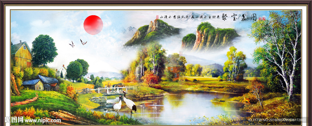 油画风景
