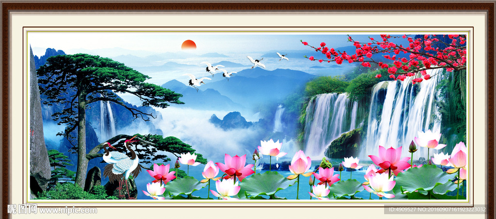 黄山迎客松