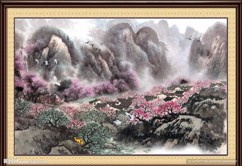 国画山水