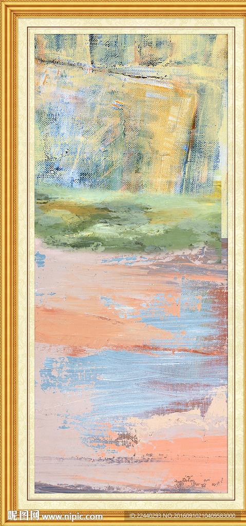抽象油画