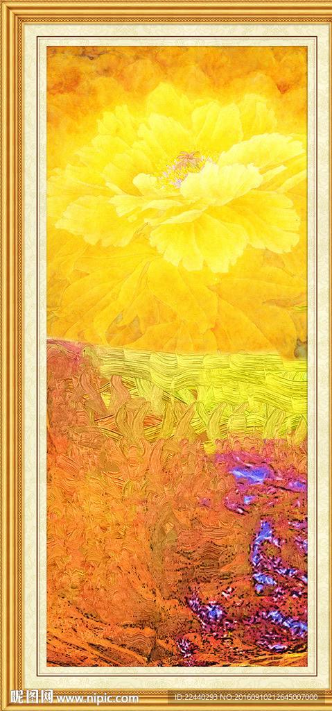 抽象油画