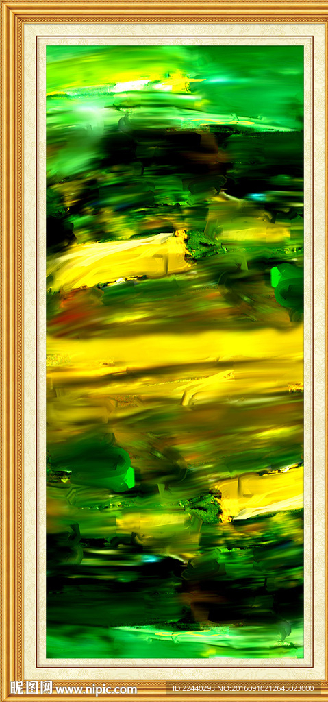 抽象油画