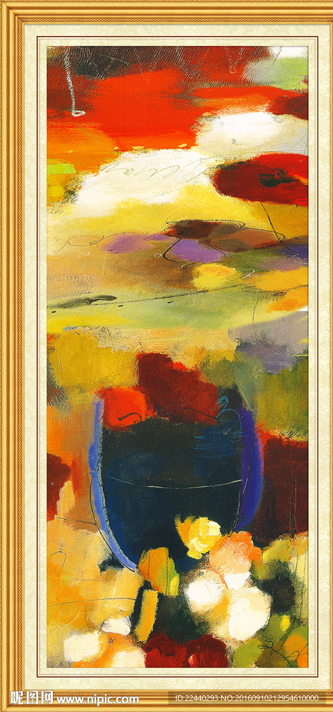 抽象油画