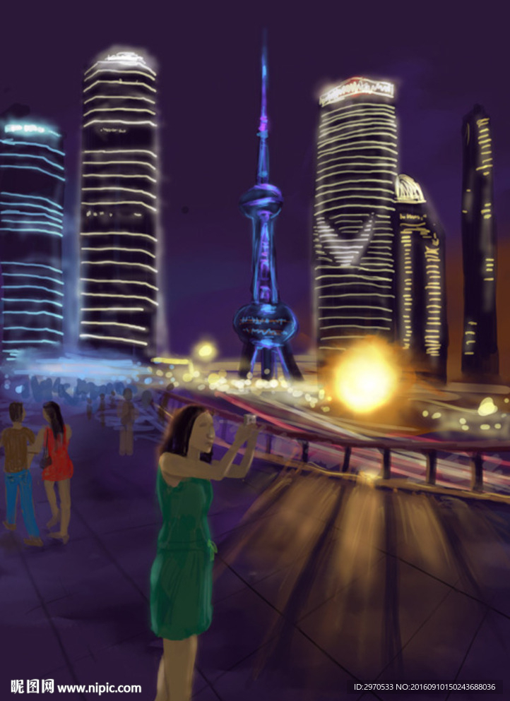 上海陆家嘴天桥