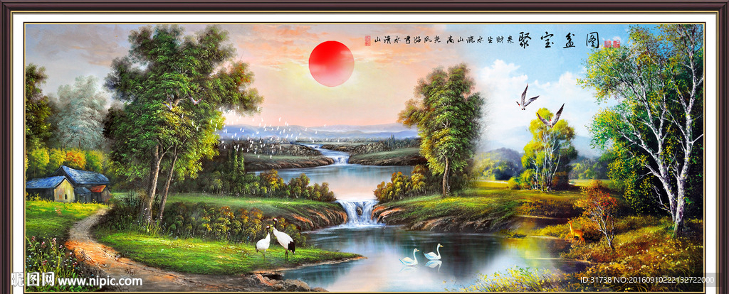 油画风景