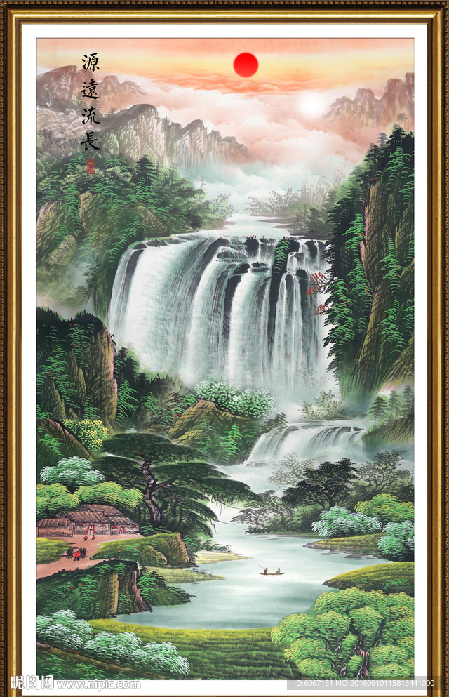国画山水
