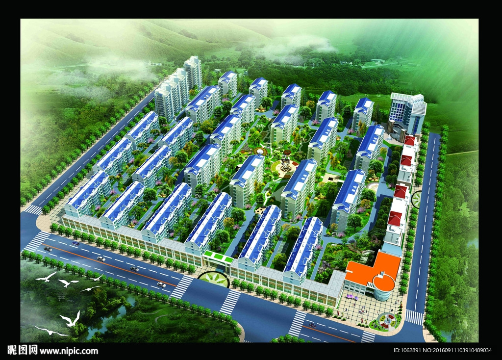小区住宅楼房
