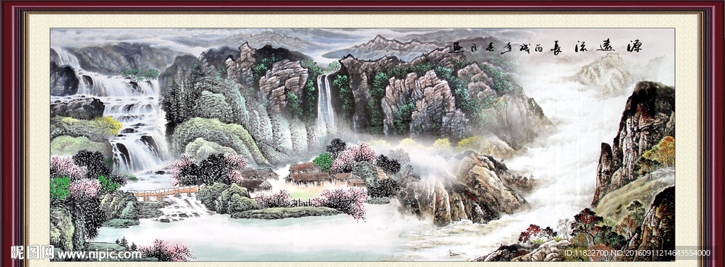 国画山水
