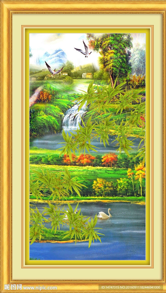 风景 油画