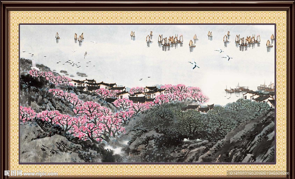 风景国画
