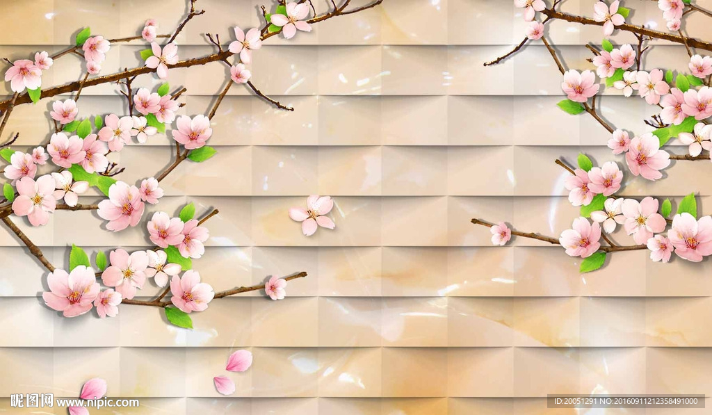 玉雕花鸟背景墙