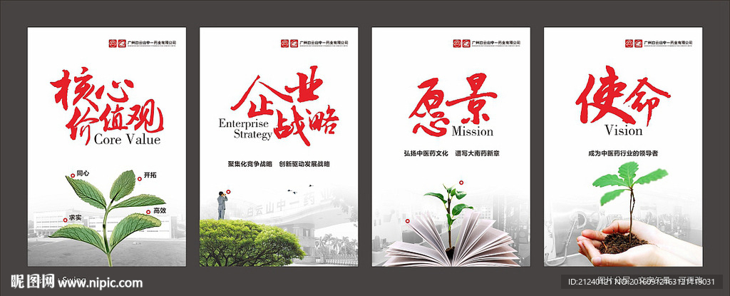 白云制药企业文化海报