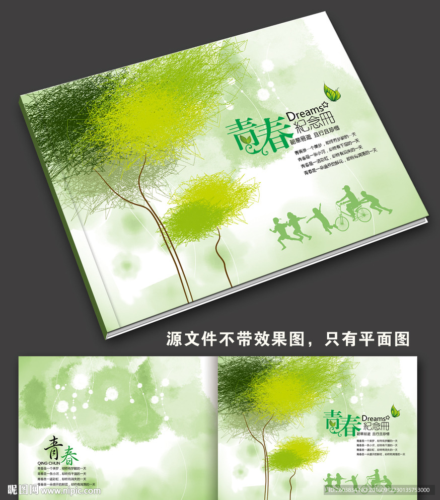 青春回忆录封面设计