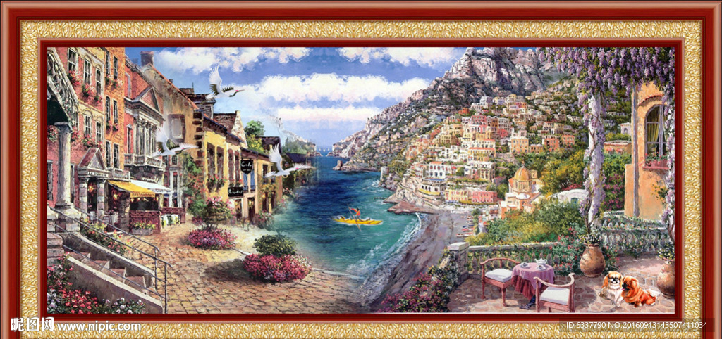 油画