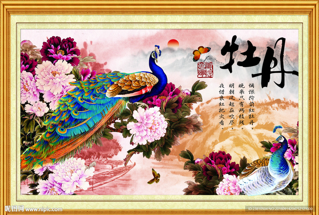 牡丹花开