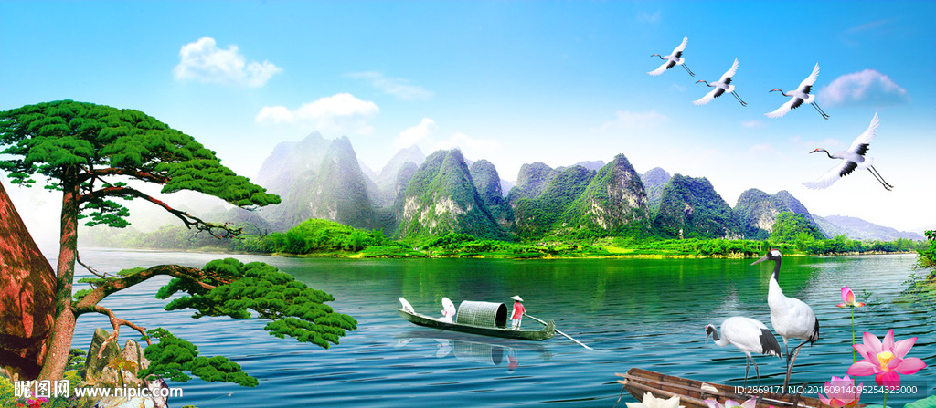 山水画