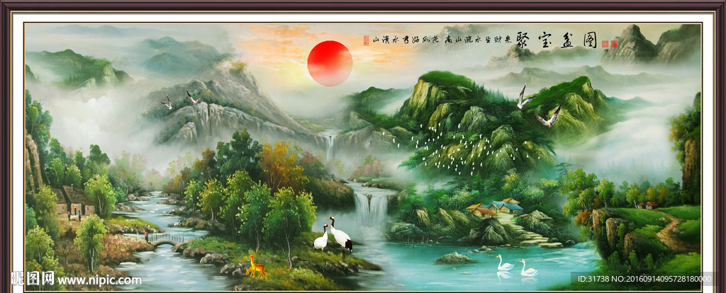 油画风景