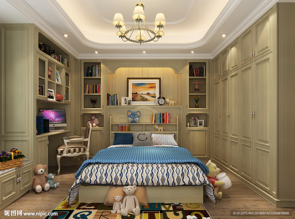 定制 家具 衣柜 床 宅配 室