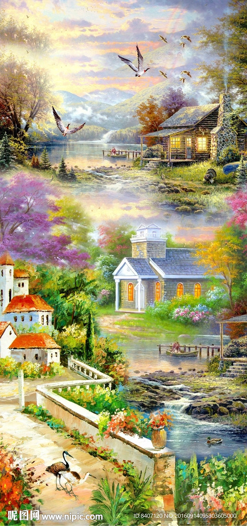 风景油画