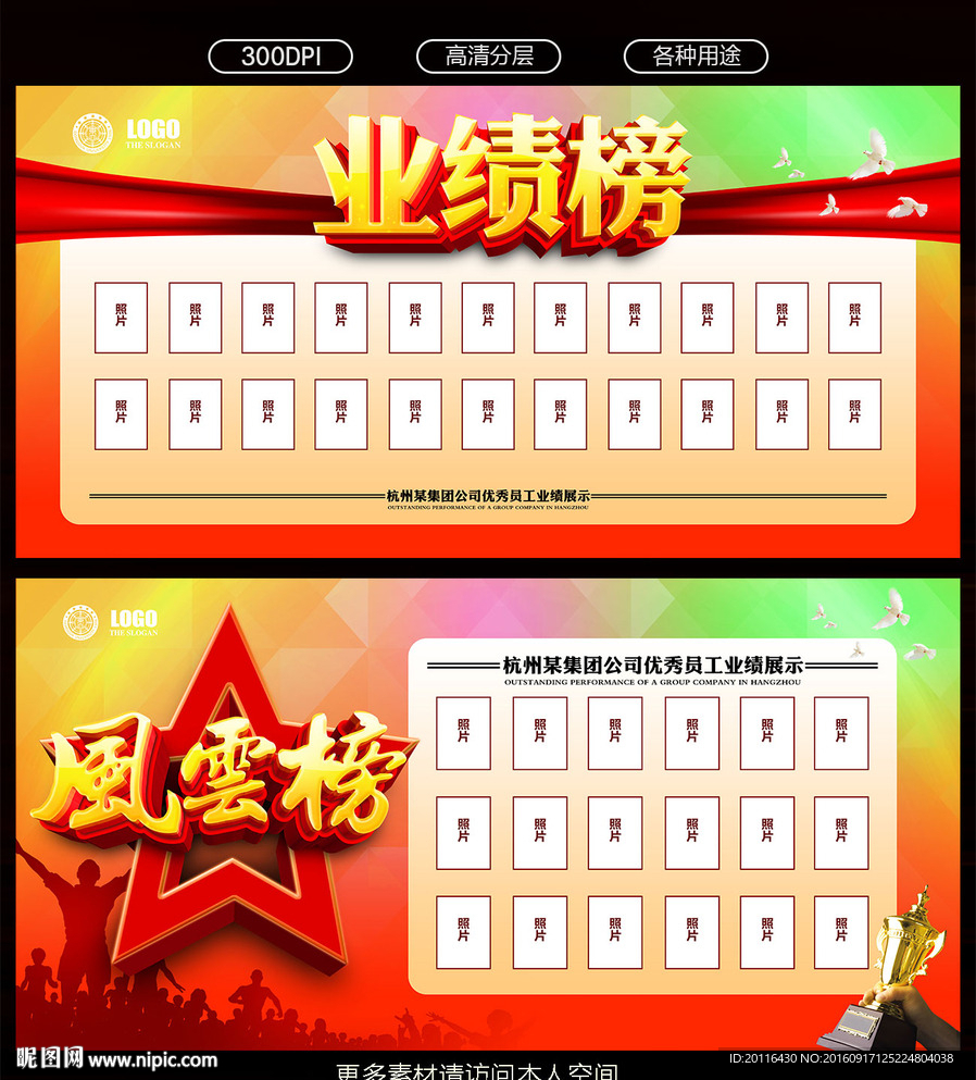业绩榜