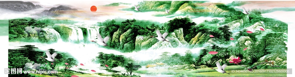 江山如此多娇图