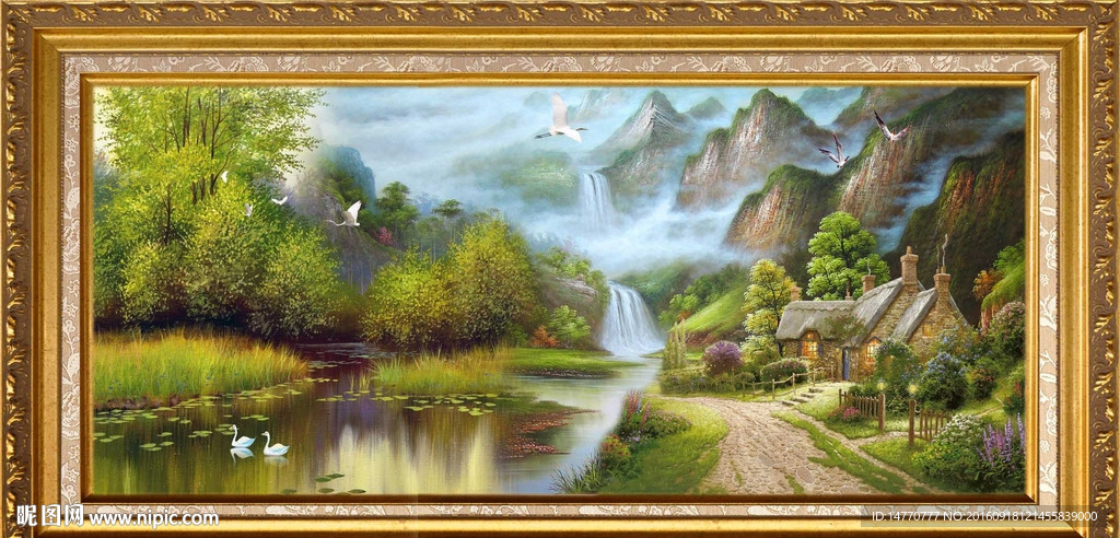 风景油画