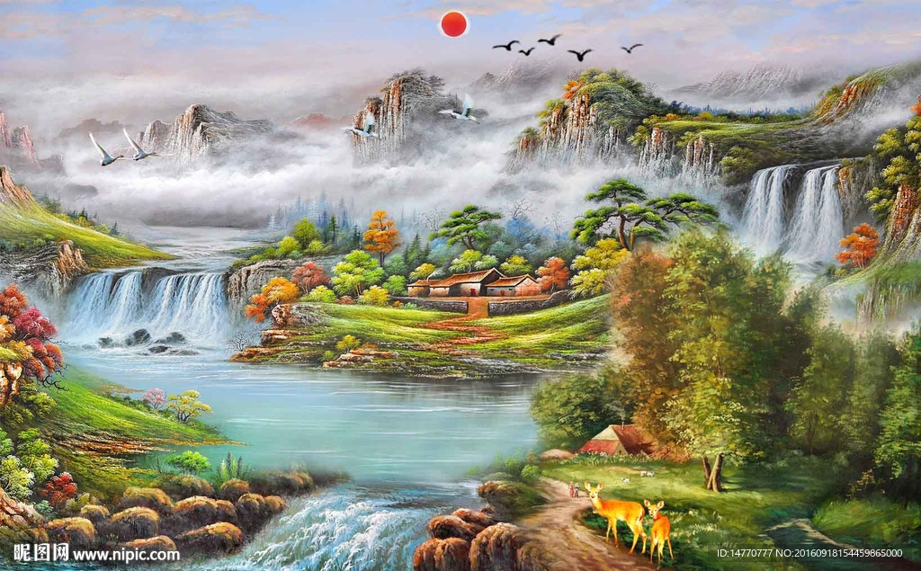 风景油画