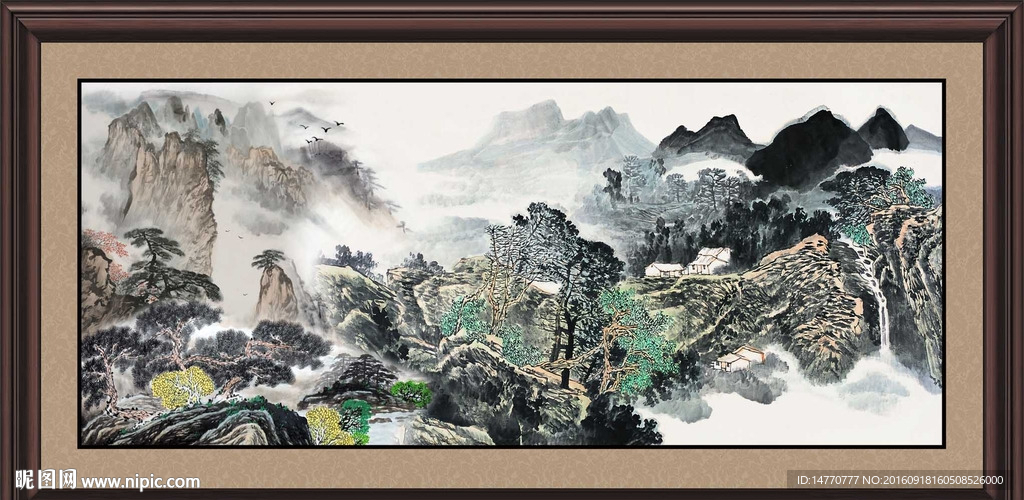 国画山水