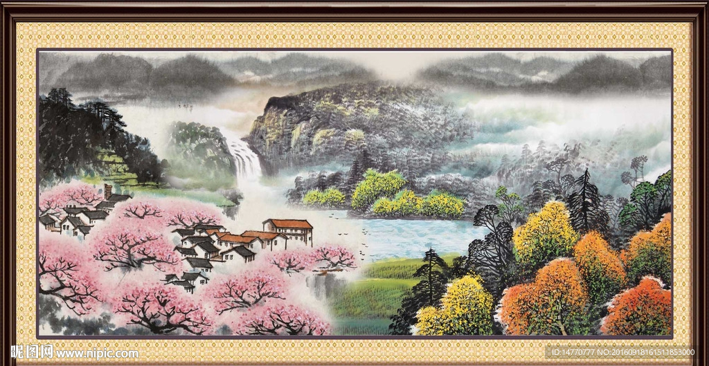 国画山水