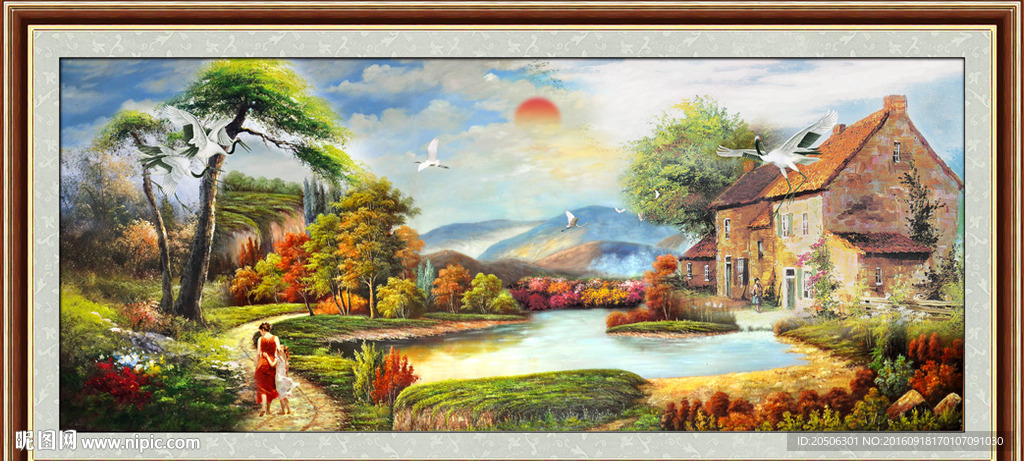 风景油画