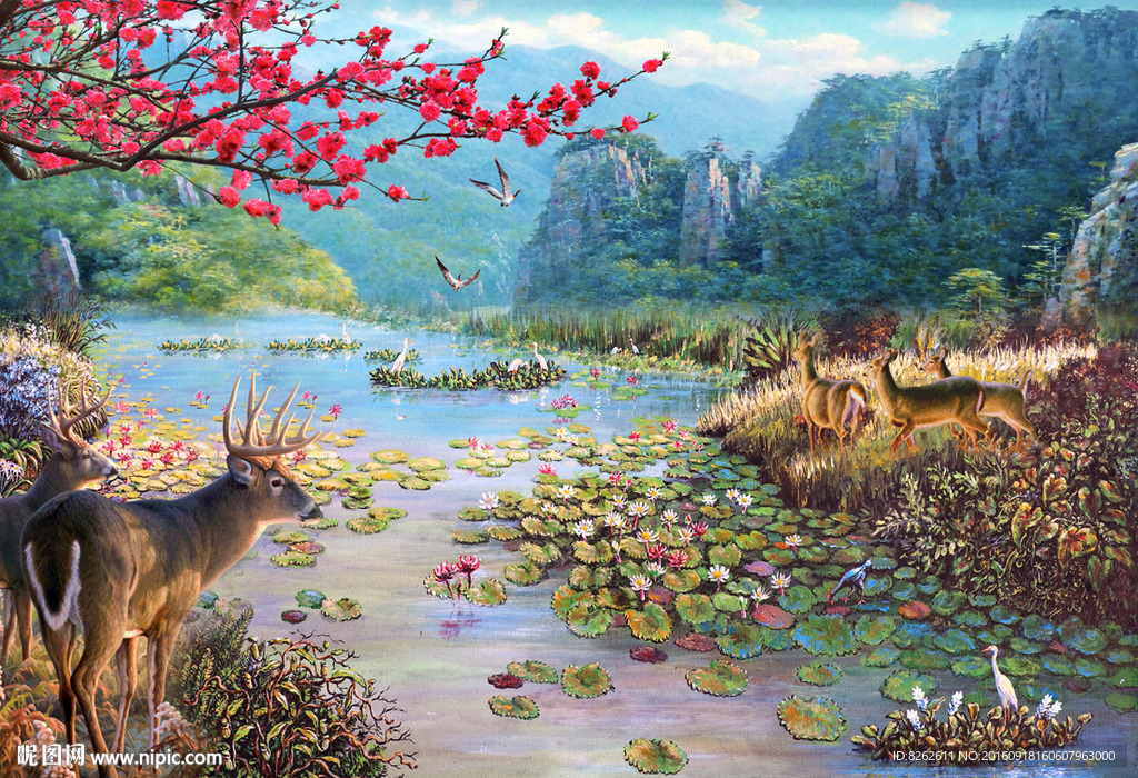 油画风景