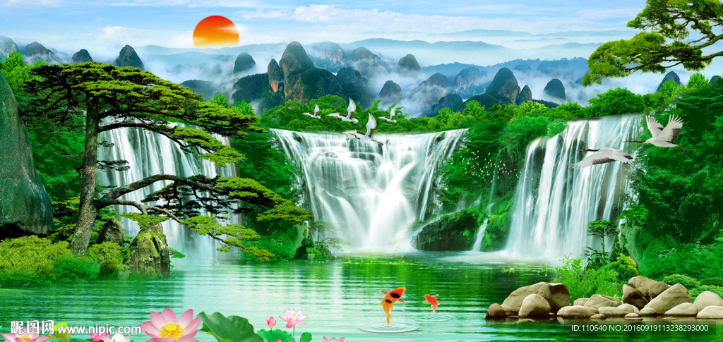 山水风景图片
