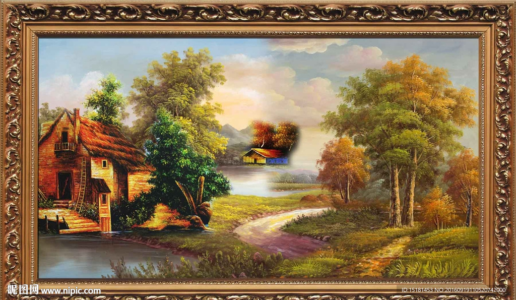 风景油画