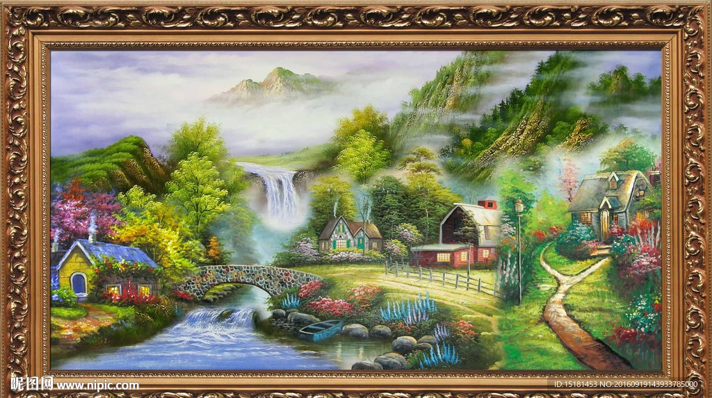 风景油画