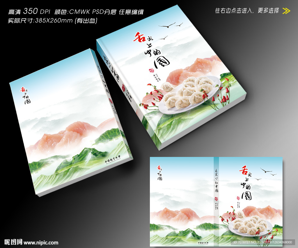 舌尖中国封面设计(无效果图)