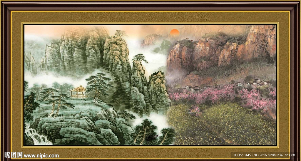 国画山水