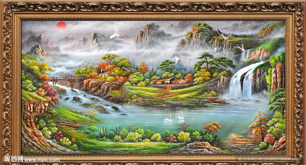 风景油画