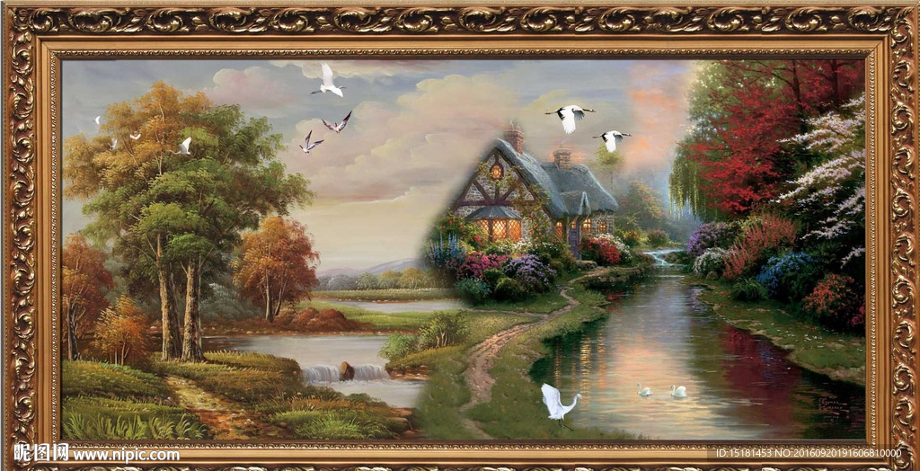 风景油画