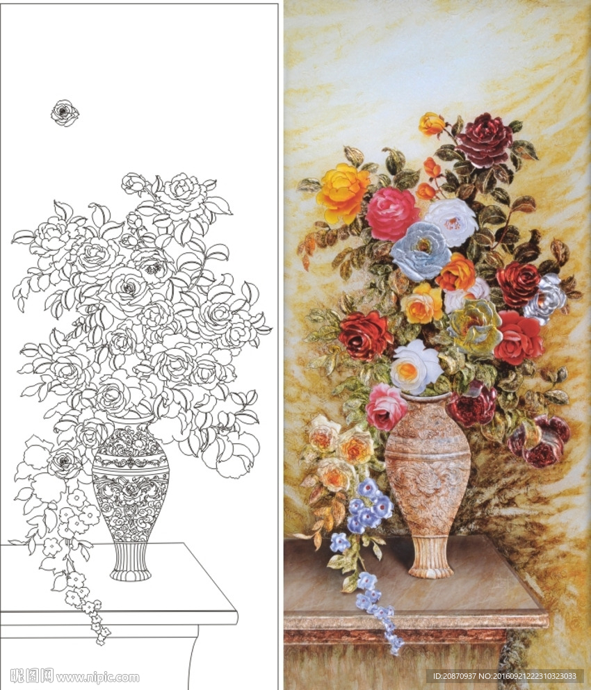 静物鲜花