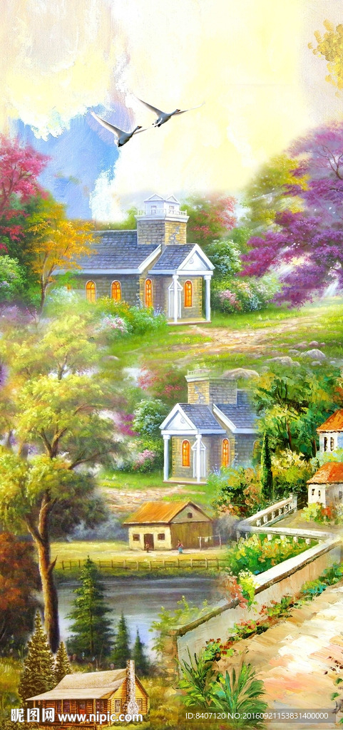 风景油画